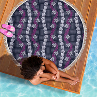 Pikake Maile Tiare Lei Beach Blanket Poni Lauhala Pattern LT01 - Polynesian Pride