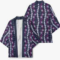 Pikake Maile Tiare Lei Kimono Poni Lauhala Pattern LT01 - Polynesian Pride