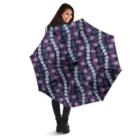 Pikake Maile Tiare Lei Umbrella Poni Lauhala Pattern LT01 - Polynesian Pride
