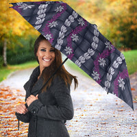 Pikake Maile Tiare Lei Umbrella Poni Lauhala Pattern LT01 - Polynesian Pride