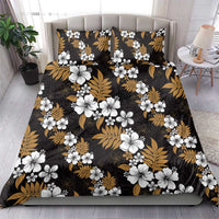 Hawaiian Hibiscus Tribal Floral Brown Bedding Set Polynesian Tapa Pattern LT01 - Polynesian Pride