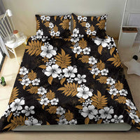 Hawaiian Hibiscus Tribal Floral Brown Bedding Set Polynesian Tapa Pattern LT01 - Polynesian Pride