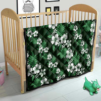 Hawaiian Hibiscus Tribal Floral Green Quilt Polynesian Tapa Pattern LT01 - Polynesian Pride