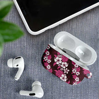 Hawaiian Hibiscus Tribal Floral Pink AirPods Case Polynesian Tapa Pattern LT01 - Polynesian Pride