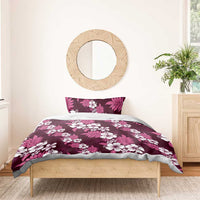 Hawaiian Hibiscus Tribal Floral Pink Bedding Set Polynesian Tapa Pattern LT01 - Polynesian Pride
