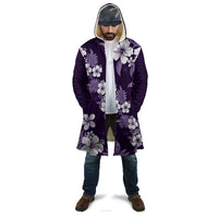 Hawaiian Hibiscus Tribal Floral Purple Cloak Polynesian Tapa Pattern LT01 - Polynesian Pride