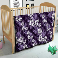 Hawaiian Hibiscus Tribal Floral Purple Quilt Polynesian Tapa Pattern LT01 - Polynesian Pride
