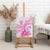 Personalised New Zealand Pink Fern Breast Cancer Canvas Wall Art Polynesian Pattern