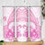 Personalised New Zealand Pink Fern Breast Cancer Skinny Tumbler Polynesian Pattern