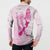 Personalised Aotearoa Breast Cancer Button Sweatshirt New Zealand Maori Pattern