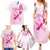 Personalised Aotearoa Breast Cancer Family Matching Summer Maxi Dress and Hawaiian Shirt New Zealand Maori Pattern