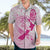 Personalised Aotearoa Breast Cancer Hawaiian Shirt New Zealand Maori Pattern