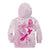 Personalised Aotearoa Breast Cancer Kid Hoodie New Zealand Maori Pattern