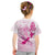 Personalised Aotearoa Breast Cancer Kid T Shirt New Zealand Maori Pattern