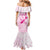 Personalised Aotearoa Breast Cancer Mermaid Dress New Zealand Maori Pattern