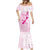 Personalised Aotearoa Breast Cancer Mermaid Dress New Zealand Maori Pattern