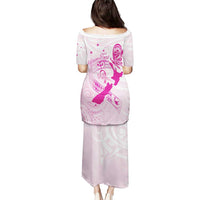 Personalised Aotearoa Breast Cancer Puletasi New Zealand Maori Pattern LT01 - Polynesian Pride