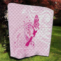 Personalised Aotearoa Breast Cancer Quilt New Zealand Maori Pattern LT01 - Polynesian Pride