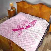 Personalised Aotearoa Breast Cancer Quilt New Zealand Maori Pattern LT01 - Polynesian Pride