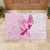 Personalised Aotearoa Breast Cancer Rubber Doormat New Zealand Maori Pattern