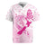 Personalised Aotearoa Breast Cancer Rugby Jersey New Zealand Maori Pattern