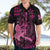 Hawaii Breast Cancer Hawaiian Shirt Girl Floral Kakau Pattern