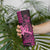 Hawaii Breast Cancer Skinny Tumbler Girl Floral Kakau Pattern