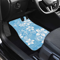 Fiji Tapa Pattern Car Mats Plumeria Floral LT01 - Polynesian Pride