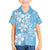 Fiji Tapa Pattern Family Matching Puletasi and Hawaiian Shirt Plumeria Floral