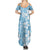 Fiji Tapa Pattern Family Matching Summer Maxi Dress and Hawaiian Shirt Plumeria Floral