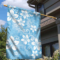 Fiji Tapa Pattern Garden Flag Plumeria Floral LT01 - Polynesian Pride