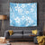 Fiji Tapa Pattern Tapestry Plumeria Floral