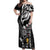 Custom New Zealand Silver Fern Rugby Off Shoulder Maxi Dress Aotearoa Champion 2023 World Cup LT01 Women Black - Polynesian Pride