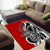 New Zealand Waitangi Day Area Rug Aotearoa Te Tiriti O Waitangi Kiwi Red Version LT01 - Polynesian Pride