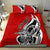 New Zealand Waitangi Day Bedding Set Aotearoa Te Tiriti O Waitangi Kiwi Red Version LT01 - Polynesian Pride