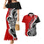 New Zealand Waitangi Day Couples Matching Mermaid Dress and Hawaiian Shirt Aotearoa Te Tiriti O Waitangi Kiwi Red Version LT01 Red - Polynesian Pride