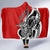 New Zealand Waitangi Day Hooded Blanket Aotearoa Te Tiriti O Waitangi Kiwi Red Version LT01 - Polynesian Pride