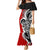 New Zealand Waitangi Day Mermaid Dress Aotearoa Te Tiriti O Waitangi Kiwi Red Version LT01 Women Red - Polynesian Pride