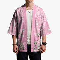 Cranes Sakura Floral Pink Pastel Kimono Hawaii Japan Culture LT01 - Polynesian Pride