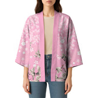 Cranes Sakura Floral Pink Pastel Kimono Hawaii Japan Culture LT01 - Polynesian Pride