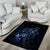 Matariki Paua Shell New Zealand Area Rug Haka Dance At The Starry Night