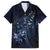 Personalised Matariki Paua Shell New Zealand Family Matching Puletasi and Hawaiian Shirt Haka Dance At The Starry Night