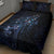 Matariki Paua Shell New Zealand Quilt Bed Set Haka Dance At The Starry Night