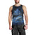 Personalised Matariki Kiwi Men Tank Top Silver Fern