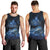 Personalised Matariki Kiwi Men Tank Top Silver Fern