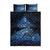 Matariki Kiwi Quilt Bed Set Silver Fern