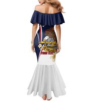 Personalized American Samoa Mermaid Dress Amerika Samoa Bald Eagle LT01 - Polynesian Pride