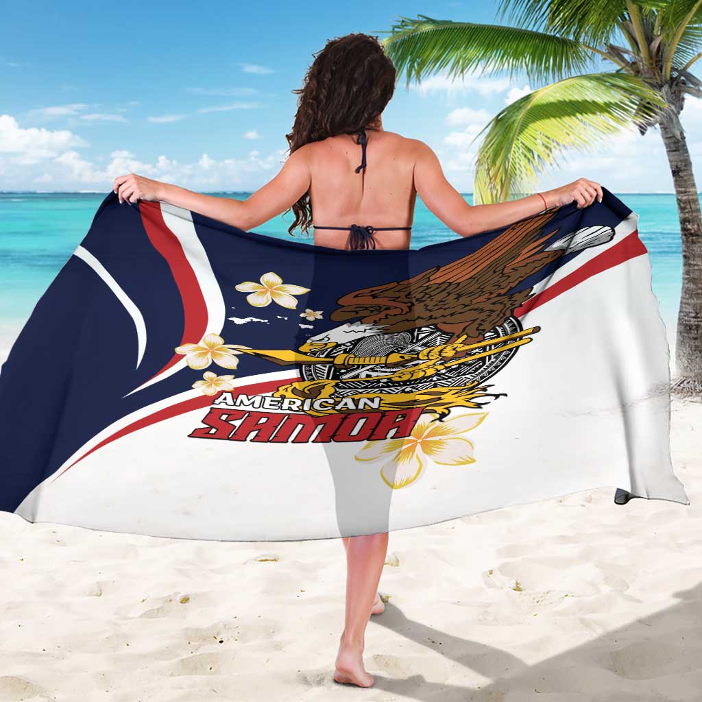 Personalized American Samoa Sarong Amerika Samoa Bald Eagle LT01 - Polynesian Pride
