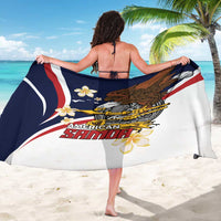 Personalized American Samoa Sarong Amerika Samoa Bald Eagle LT01 - Polynesian Pride