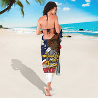 Personalized American Samoa Sarong Amerika Samoa Bald Eagle LT01 - Polynesian Pride